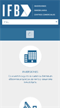 Mobile Screenshot of ifbinversiones.cl